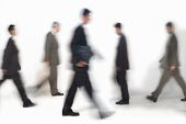 picture of business people  - Business people walking - JPG 