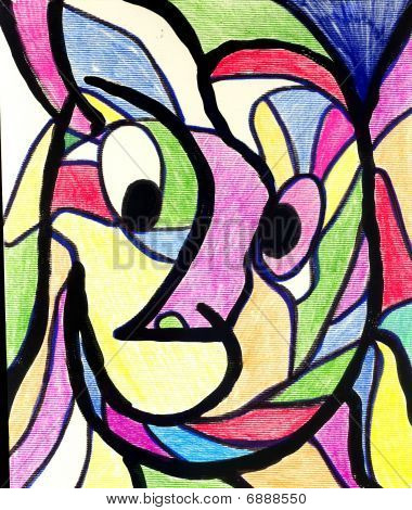 Picasso Abstract Original Esque Image Photo Bigstock Picasso Abstract Original Esque Image Photo Bigstock
