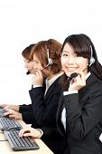 stock photo of asian  - Beautiful business operator - JPG 