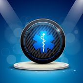 pic of medical  - Abstract medical background with caduceus medical symbol - JPG 