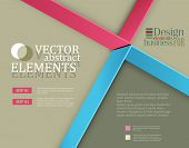 stock photo of business concept  - Modern vector banner  - JPG 