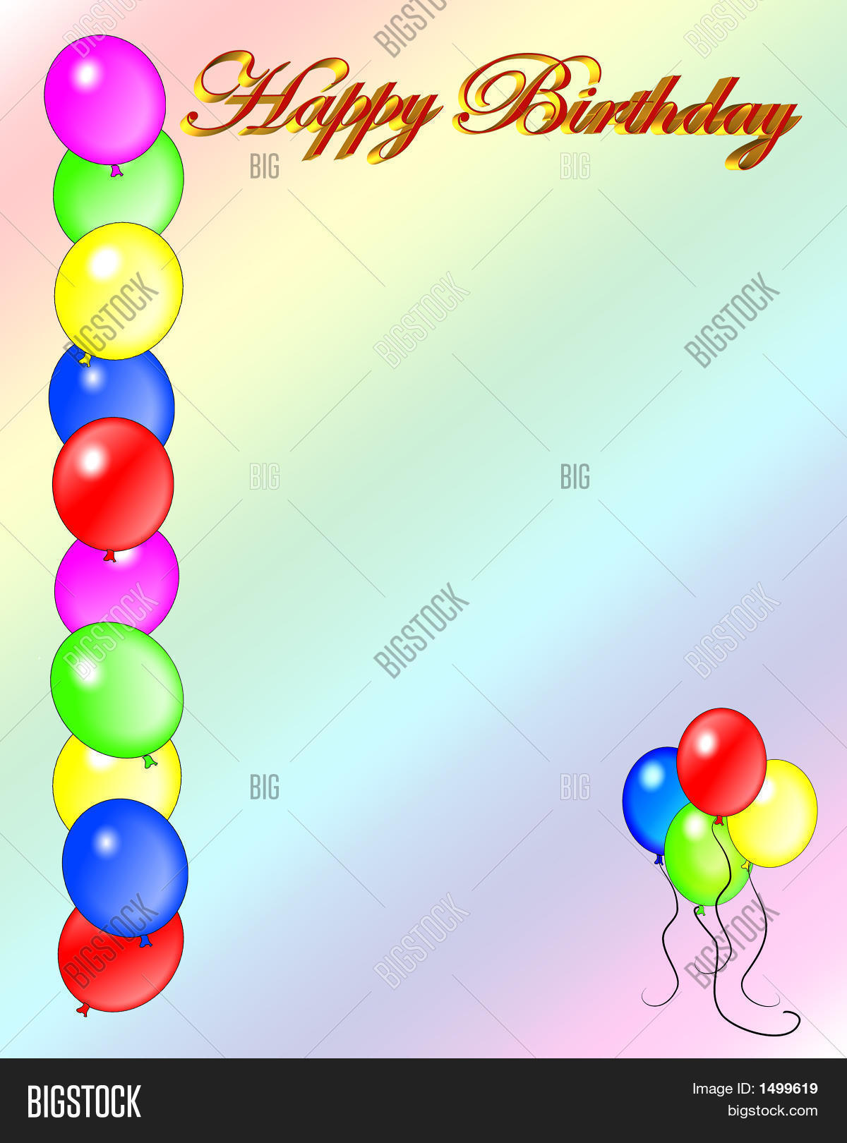 Birthday Invitation Background Stock Photo & Stock Images Bigstock