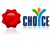 image of choice  - best choice vector icon - JPG 