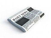 picture of newspaper  - 3d newspaper icon - JPG 