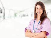 stock photo of science  - Nurse - JPG 