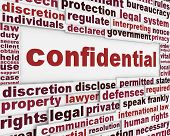 picture of confidential  - Confidential poster concept - JPG 