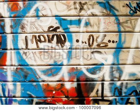 Graffiti background