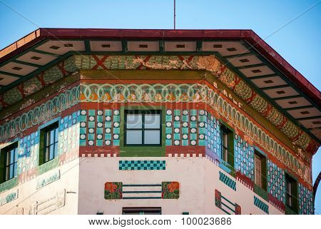 Hauptman House Detail, Ljubljana