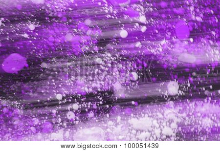 Colorful bright ink splashes