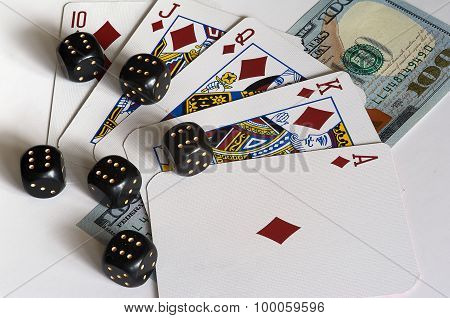 Cards, dice and dollars