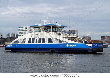 Dutch passenger ferry -  Amsterdam