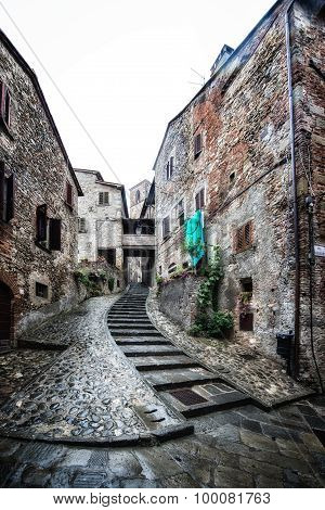 Detail Of Anghiari, A Medieval Village In Tuscany - Italy
