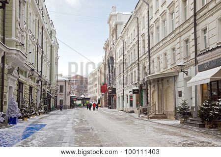 Moscow. Stoleshnikov Lane