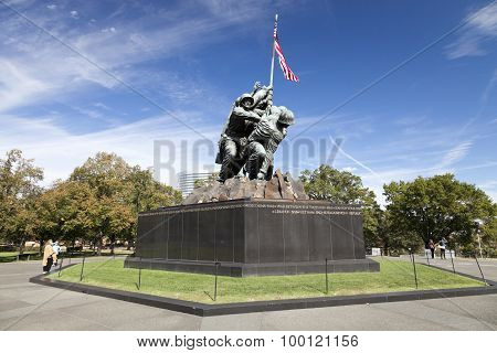 Iwo Jima Statue - Washington Dc, Usa