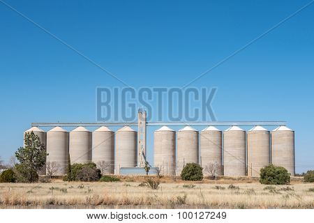Grain Silos At Modderrivier