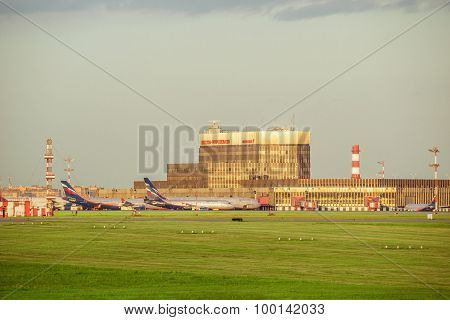 Sheremetyevo Airport.
