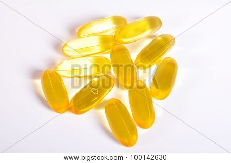 Fish oil capsules