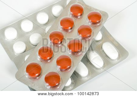 A packaged pills