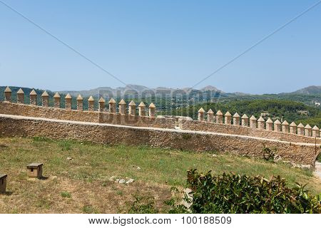 Fortress Sanctuary De Sant Salvador In Mallorca