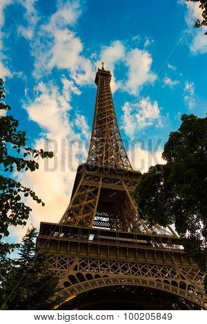 The Eiffel tower.
