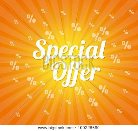 Special offer design.