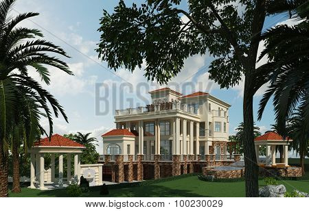 Buildings Photorealistic Render