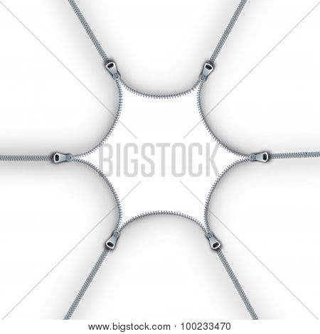 Zipper Frame