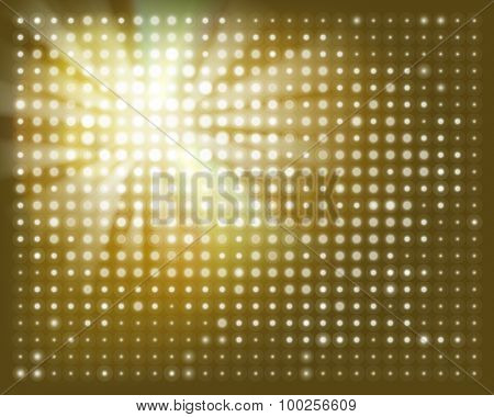 Projection screen. Vector illustration.
