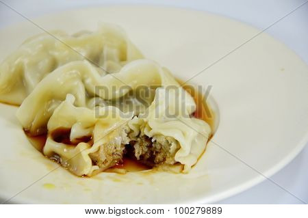 Japanese boiled Dumplings