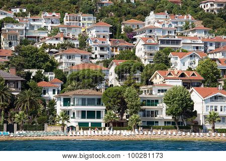 Houses And Hotels On The Princes' Islands . Turkey