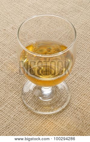 Tripple Distilled Irish Whiskey In A Glass