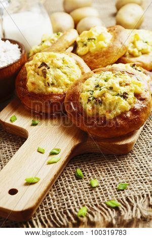 Shangi- Patties With Potatoes And Green Onion