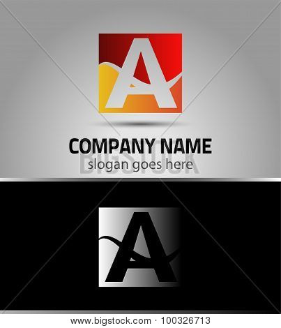 Logo letter A