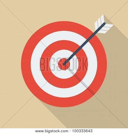 Target and Arrow
