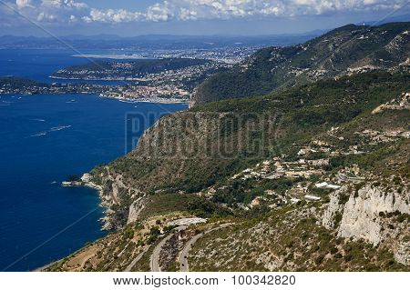 The Rock The City Of Principaute Of Monaco And Monte Carlo In The South Of France