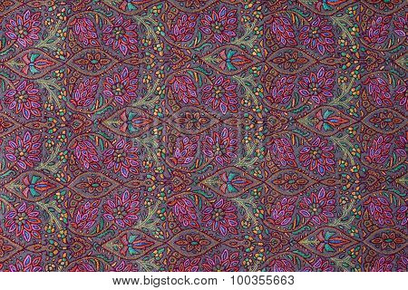 Traditional Paisley Pattern Cashmere Pashmina Sample