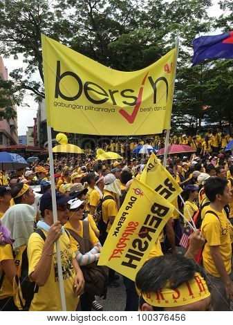 Bersih Rally for Free Fair Elections, Malaysia