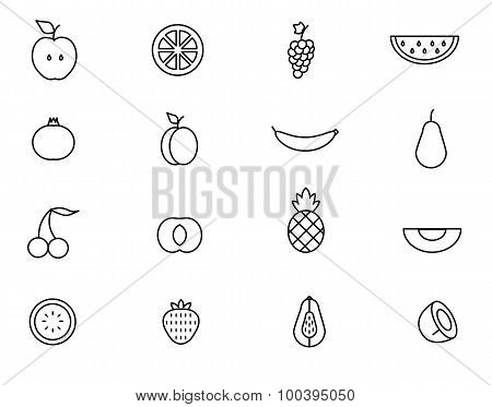 Arrow sign flat icon set. Simple internet button. Contemporary modern style. vector illustration web