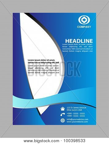 Vector Flyer Poster Template