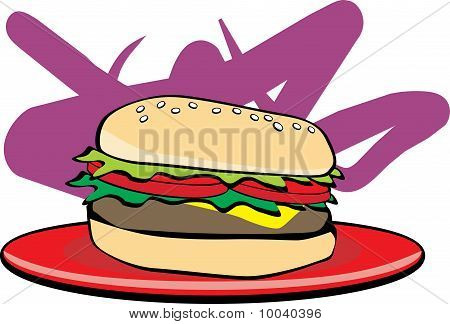 Farvede Hamburger