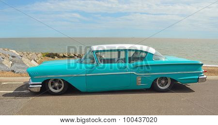 Classic Light Blue Chevrolet Delray