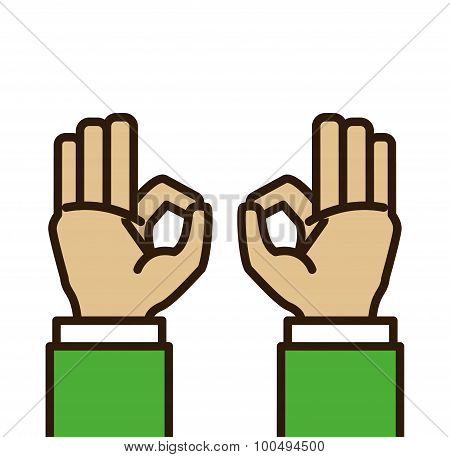 Hand sign design