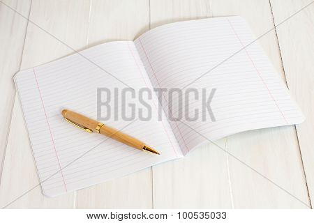 Exercise Book Jotter With Pen