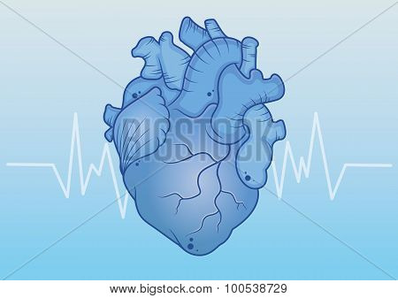 blue heart