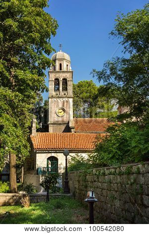 Church Of St Peter And Paul In Risan, Boka Bay, Montenegro