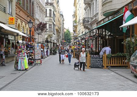 Budapest Vaci Street