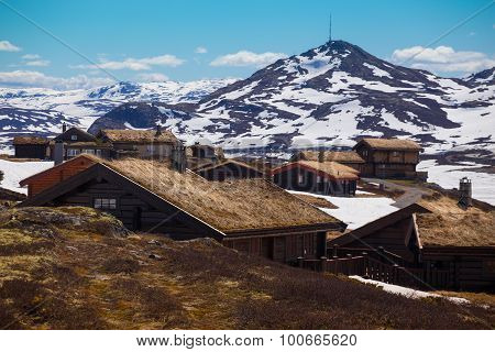 Old Wooden House At The Tyin