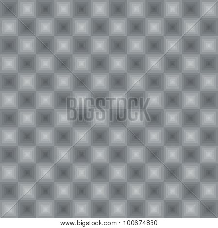 Neon Squares Pattern Silver