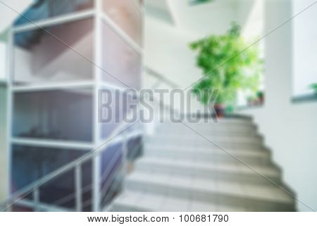 Office interior theme blur background
