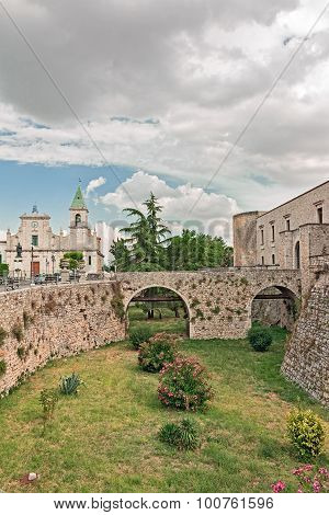 Bridge of castle aragonese
